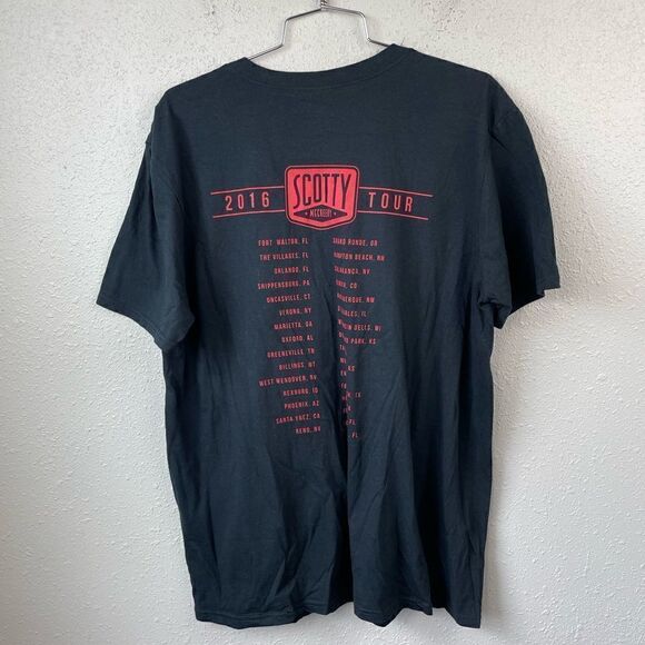Scotty McCrerry Concert T-Shirt Size L EUC - Picture 3 of 5